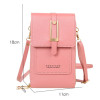 Women Bags Soft Leather Wallets Touch Screen Cell Phone Purse Crossbody Shoulder Strap Handbag for Female Cheap Women's Bags