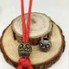 1pc Owl Knife Beads Pendant EDC Paracord Beads Pendant DIY Personality