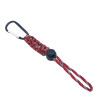 Adjustable Elastic Buckle Safe Mountaineering Keychain Ring Hook