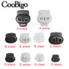 5pcs Cord Lock Stopper Toggle Clip Rope Clamp for Drawstring Bag