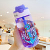 480ml Kid Water Sippy Cup Creative Cartoon Baby Feeding Cups With