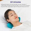 Portable Massage Pillow Eva Simulation Gravity Acupressure Neck