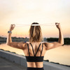 Expander Arm Back Muscle Training Pull Strap Exerciser Tool for Woman|