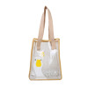 2023 New Women Large Capacity Handbag Ladies Summer Beach-Bag Transparent Tote Bag Korean Style  Duckling Shoulder Bag Ins