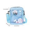 2023 New Korean Style  Bag for Women Ladies Japanese Style Shoulder Bag  Transparent Crossbody Bag Student Sling
