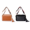 2023 New PU Leather Crossbody Bags Fashion Winter Shoulder Bag Purse with Adjustable Strap Handbag Decoration for Women