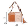 2023 New PU Leather Crossbody Bags Fashion Winter Shoulder Bag Purse with Adjustable Strap Handbag Decoration for Women