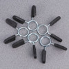 6pcs Barbell Clamps Bar Spring Clips for Gym Powerlifting Cross Fit