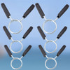 6pcs Barbell Clamps Bar Spring Clips for Gym Powerlifting Cross Fit