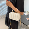 Woman Luxury Trendy Shoulder Bags Quality Leather Messenger Bag Fashion Design Top Handbag Female Chain Solid Color Phone Bags