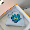 Fashion Classic Women's Bag 2023 Trendy Palm Pattern Female Handbags Luxury Designer Brand Shoulder Bags Girl's Small Crossbody