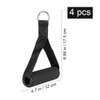 4Pcs Single  Grip Handles with Carabiner Clips Handle Exercise Handles