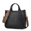 PU Leather Shoulder Bags National Long Strap Women Handbag Leisure Purses Fashion Crossbody Messenger Bag For Shopping School