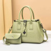 New Women Popular Single-Shoulder Bag Fashion Texture Handbag Composite Bag Crocodile Pattern Leather High Quality Crossbody Bag