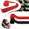 Floss Bandyoga latex tension resistance bands with a bodybuilding