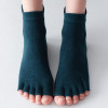 Pilates Socks Women Open Toe | Socks 5 Fingers Yoga Pilates - Women