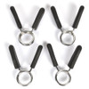 1 Pair Barbell Clamps Bar Spring Clips for Gym Powerlifting Cross Fit