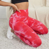 Tie Dye Camouflage Yoga Pants Sports Leggings Women Exercise Gym