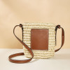 Designer Women Bags Round Straw Tote Raffia Round Barrel Straw Woven Crossbody Bag Handbags Beach Shoulder Bag for Women 2022