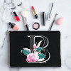 Women's Printed Cosmetic Bag  Portable Multifunctional Storage Travel Makeup Case Washing Zipper Canvas Bag Proposal Party Gift