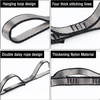 2pcs Adjustable Daisy Chains 23KN Strong Climbing Strap Nylon Strap