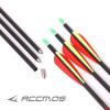 6/12pcs  ID 8 mm Pure Carbon Arrows 32 inch Spine 300/350/400