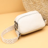 2023 Luxury Genuine Leather Women's Shoulder Crossbody Bags Fashion Solid Cowhide Women Handbags Blue Female Messenger Tote Sac