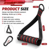 D Ring Metal Gym Handles Grip Workout Heavy Duty Cable Machine Handle