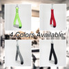 1 Pair Heavy Duty Resistance Bands Metal Gym Handles with Hook Double