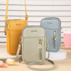 3 Layers Mini Shoulder Bag for Women Brand Soft Leather Ladies Purse Small Women's Handbag Fashion Square Phone Crossbody Bags