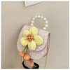 Women Crossbody Bag Flower Bag Pearl Tweed Spring Handbag Shoulder Summer Pocket Coin Purse Messenger Bag Gift Backpacks