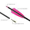 Spine 250/300/350/400/500/600/700/800 Pure Carbon Arrows Straightness