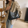 Fashion Colorful Diamond Large Capacity Women's Shoulder Bag Personalized Chain Crossbody Bags Casual Versatile Commuter Totebag
