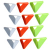 20 Pcs Football Training Disc Mini Footballs Kids Supply Triangle Sign