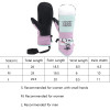 New Down Ski Gloves Women Warm Wear Resistant Outdoor Sport Riding