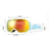 Winter Double Lens Woman Men Snow Glasses Anti fog Female Ski Goggles