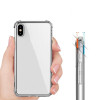 For Iphone 14 13 12 11 Pro Max Drop Protection Clear Soft TPU Case for Iphone XR X XS MAX 14 Plus Transparent Protection Cover