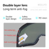 Anti fog Ski Goggles for Men Women Double Layer Windproof Sand proof