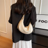 Retro Women's Crossbody Bag Lady Commute Travel Street Large Capacity Shoulder Bags Korean Style Casual PU Leather Hobos Pack