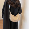 Retro Women's Crossbody Bag Lady Commute Travel Street Large Capacity Shoulder Bags Korean Style Casual PU Leather Hobos Pack