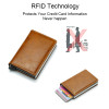 Carbon Fiber Rfid Card Holder Men Wallets Money Bag Male Vintage Black Male Purse 2022 Small Leather Mini Slim Wallets Walets