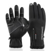 Thermal Ski Gloves 1 Pair Waterproof Cycling Running Gloves With