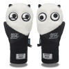 New Ski Gloves Women Winter Thermal Five Finger Cartoon Skiing Plush