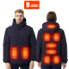 2023 New Winter  Men's Outdoor Rechargeable Battery Women's Jacket