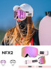 Ski goggles for men and women, cylindrical ski goggles for adults,