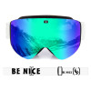 D77 Adult Co-card Myopia Ski Goggles Double-layer Anti-fog Cylindrical