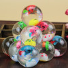 Educational Dog Toys Luminous Ball Elastic Flashing Toy Ball Dog Training Catch Throwing Ball LED Flashing Elastic Ball LED Dog