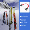 Easy Wedge Ski Training Aid Ski Tip Connector Teaches Control Making A