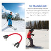Easy Wedge Ski Training Aid Ski Tip Connector Teaches Control Making A