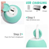 Electric Cat Ball Toys Automatic Rolling Smart Cat Toys for Cats Training Self-moving Kitten Toys for Indoor Interactive Playing